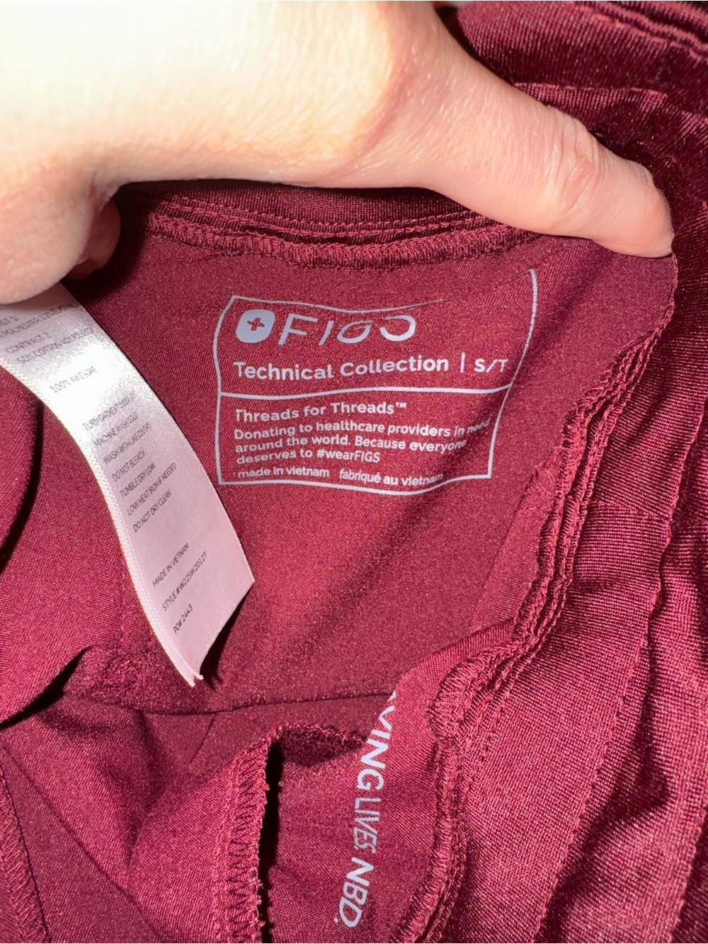 FIGS Zamora High-Rise Jogger Scrub Pant (Tall) - Picture 5 of 5